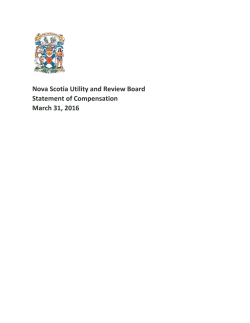 Nova Scotia Utility and Review Board