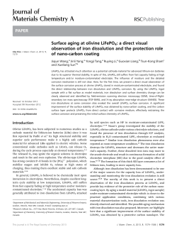 Journal of Materials Chemistry A