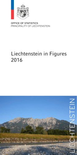 Liechtenstein in Figures 2016