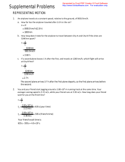 Supplemental Problems