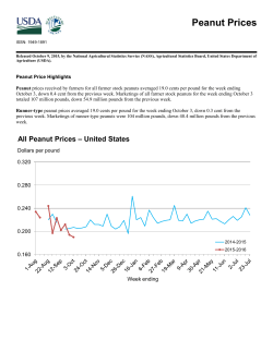 Peanut Prices - USDA Economics, Statistics and Market Information