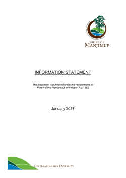 information statement