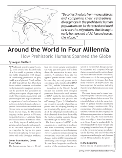 Around the World in Four Millennia