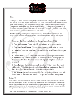 Contact Us - rudyssmokehouse.com