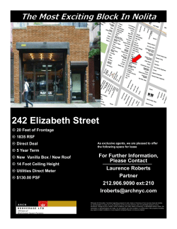 242 Elizabeth Street - Washington Square Partners