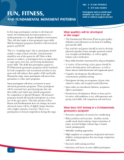 fun, fitness - Gymnastics BC