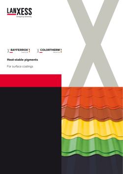 Heat-stable pigments