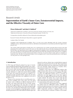 Superrotation of Earth`s Inner Core, Extraterrestrial Impacts, and the