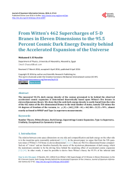 From Witten`s 462 Supercharges of 5