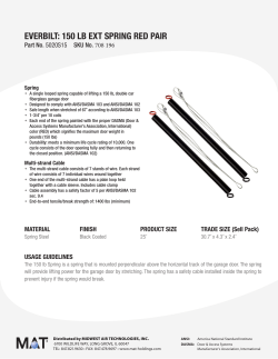 EVERBILT: 150 LB EXT SPRING RED PAIR