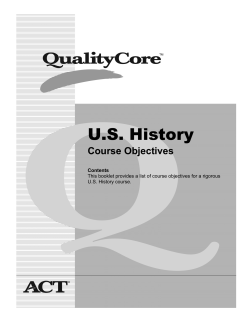 US History - Debbie Waggoner