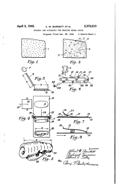 , April 3, 1945- A. w. BURDETT HAL 2,373,012.