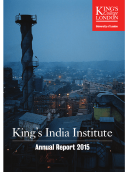 King`s India Institute - King`s College London