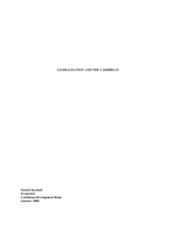 Globalisation and the Caribbean