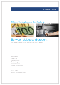 Between deluge and drought: The divided future of