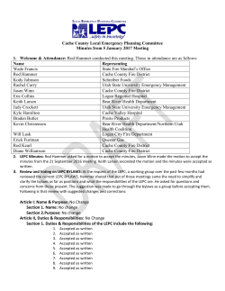 lepc/2017/minutes/1-5-17 LEPC Meeting Minutes