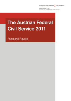 The Austrian Federal Civil Service 2011