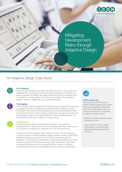 Mitigating Development Risks through Adaptive Design