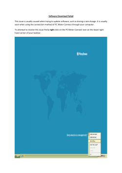 Software Failed This issue is usually caused when trying