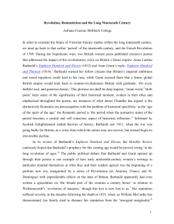 long 19th century - 19: Interdisciplinary Studies in the Long