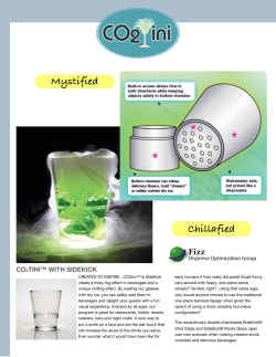 CO2tini Sidekick Info Sheet 120513