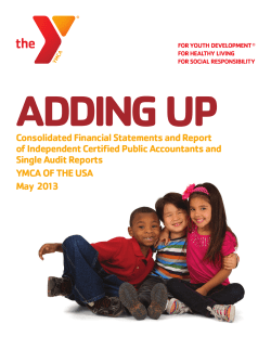 Adding up - YMCA.net
