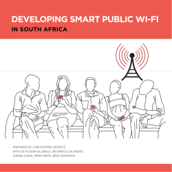 developing smart public wi-fi