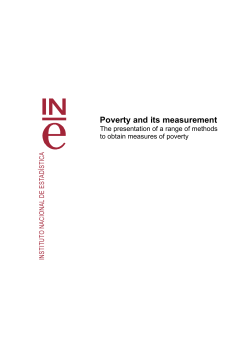 Poverty and its measurement. 2006