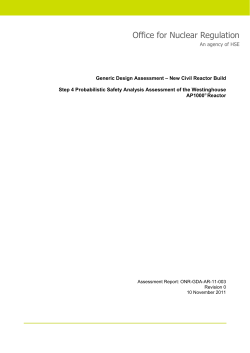 Generic Design Assessment - Step 4