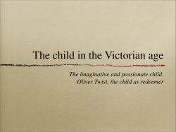 The child in the Victorian age