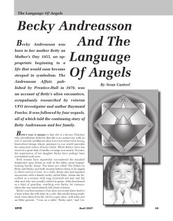 Becky Andreasson was