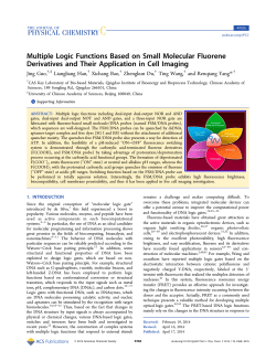 Multiple Logic Functions Based on Small Molecular Fluorene