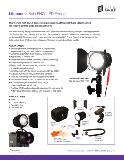 One Sheet - Litepanels