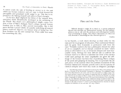 Plato and the Poets