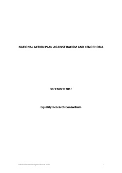 National Action Plan Against Racism