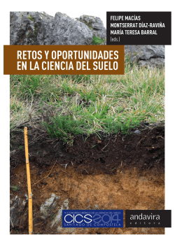 retos y oportunidades en la ciencia del suelo felipe mac&iacute;as