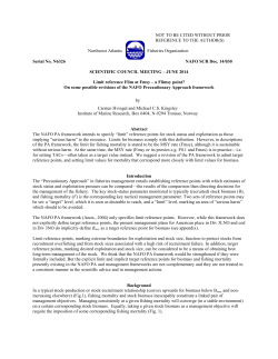 Limit reference Flim at Fmsy – a Flimsy point?