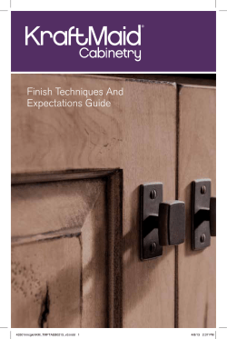 Finish Techniques And Expectations Guide
