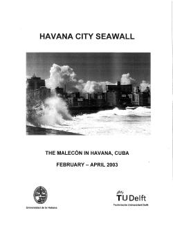 HAVANA CITY SEAWALL TUDelft