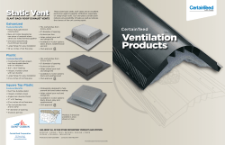 CT Ventilation Products