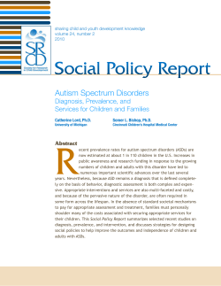 Social Policy Report Vol. 24, Number 2