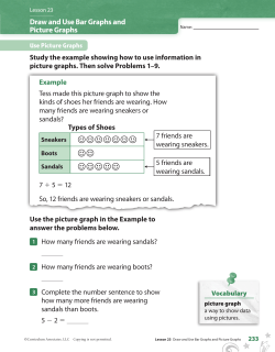 Draw and Use Bar Graphs and Picture Graphs
