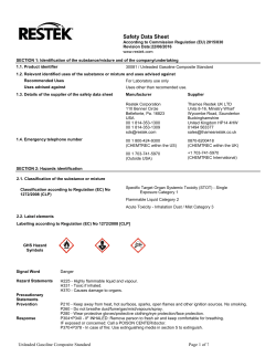 Safety Data Sheet