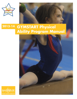 GYMSTART physical ability program