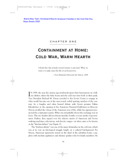 Containment at Home: Cold War, Warm Hearth