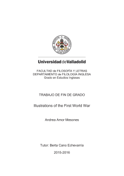 Illustrations of the First World War