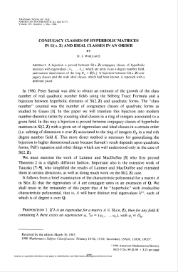S1(2,Z). - American Mathematical Society
