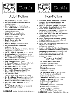 A book with death in it