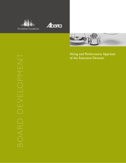 Hiring and Performance Appraisal of the