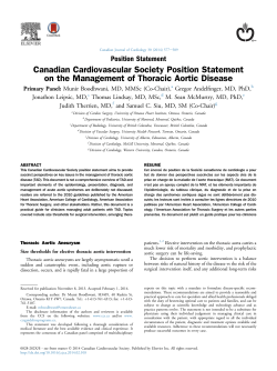 - Canadian Journal of Cardiology